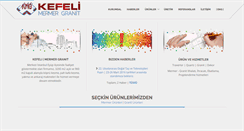 Desktop Screenshot of kefeli.com.tr