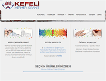 Tablet Screenshot of kefeli.com.tr